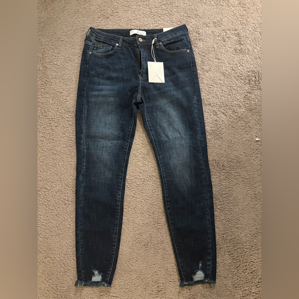 KanCan Deep Indigo Women's Skinny Jeans